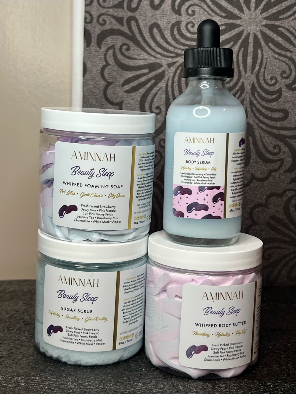 Aminnah Beauty Sleep Body Set